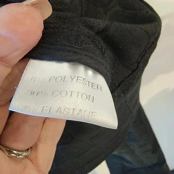 Bill Burns Black Embossed Crop Jacket - Picture 4 of 5